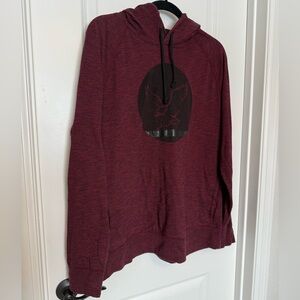 American Eagle Outfitters seriously soft burgundy hoodie